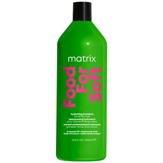 Matrix Food For Soft Hydraterende Shampoo met Avocado-olie en Hyaluronzuur voor Droog Haar 1000 ml