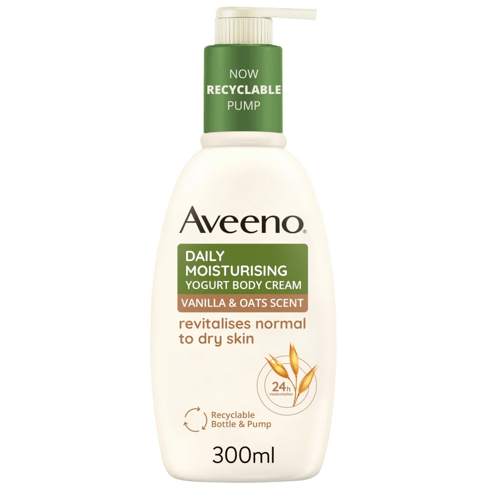Aveeno DML Vanilla & Oat 300ml Afbeelding 1