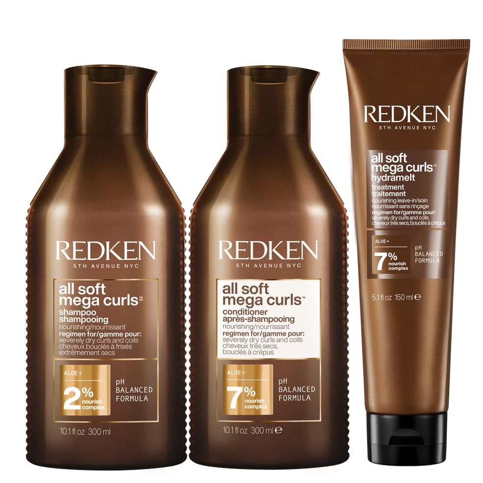 Redken All Soft Mega Curl Intense Hydrating and Nourishing Routine Set for Curly and Coily Hair Afbeelding 1