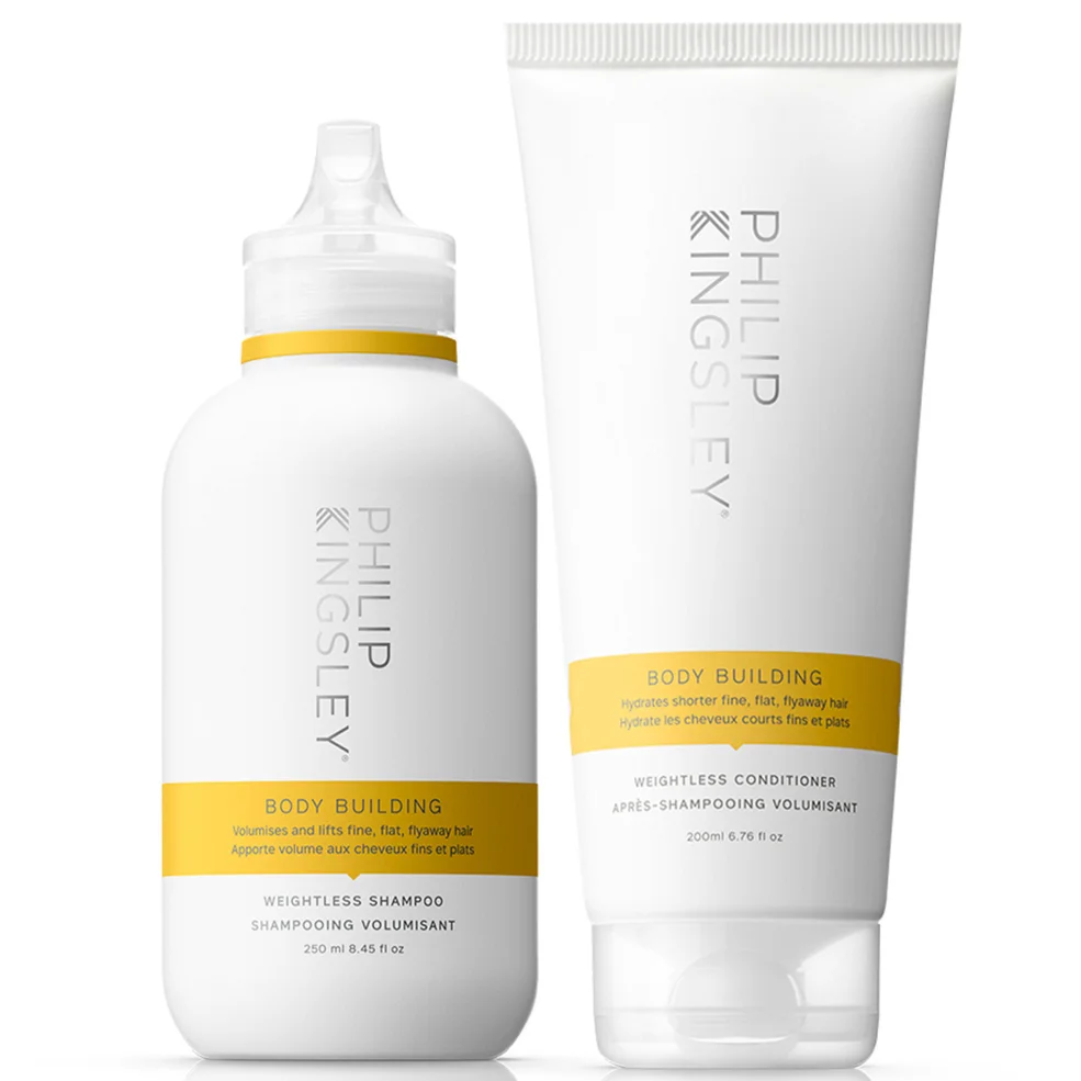 Philip Kingsley Body Building Shampoo 250ml and Conditioner 200ml Duo Afbeelding 1