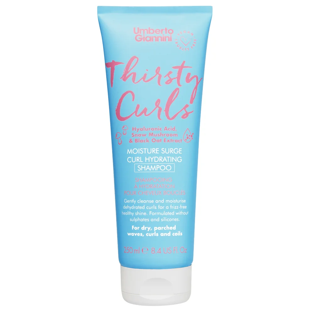 Umberto Giannini Thirsty Curls Moisture Surge Hydraterende Shampoo voor Krullend Haar 250 ml Afbeelding 1