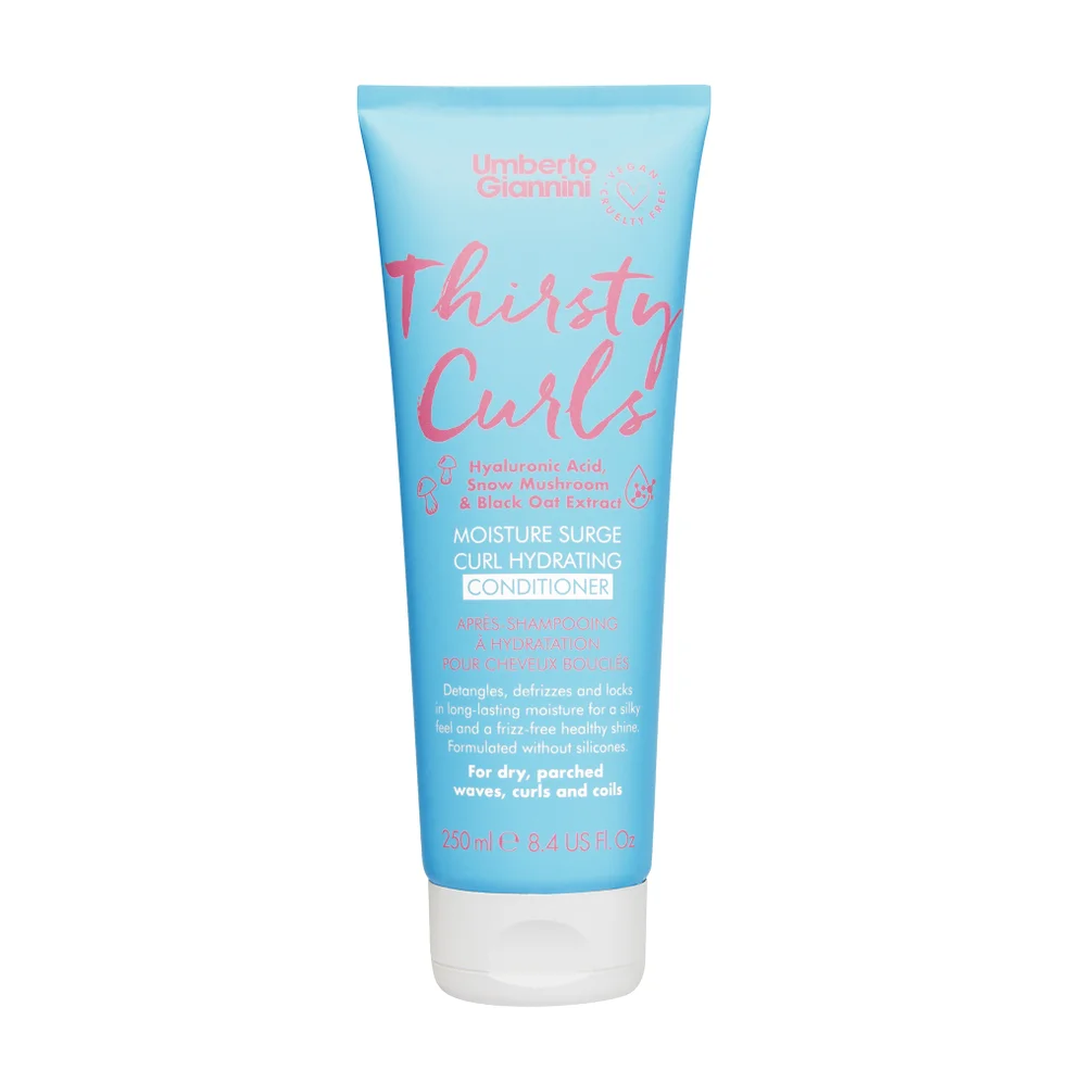 Umberto Giannini Thirsty Curls Moisture Surge Hydraterende Conditioner voor Krullend Haar 250 ml Afbeelding 1