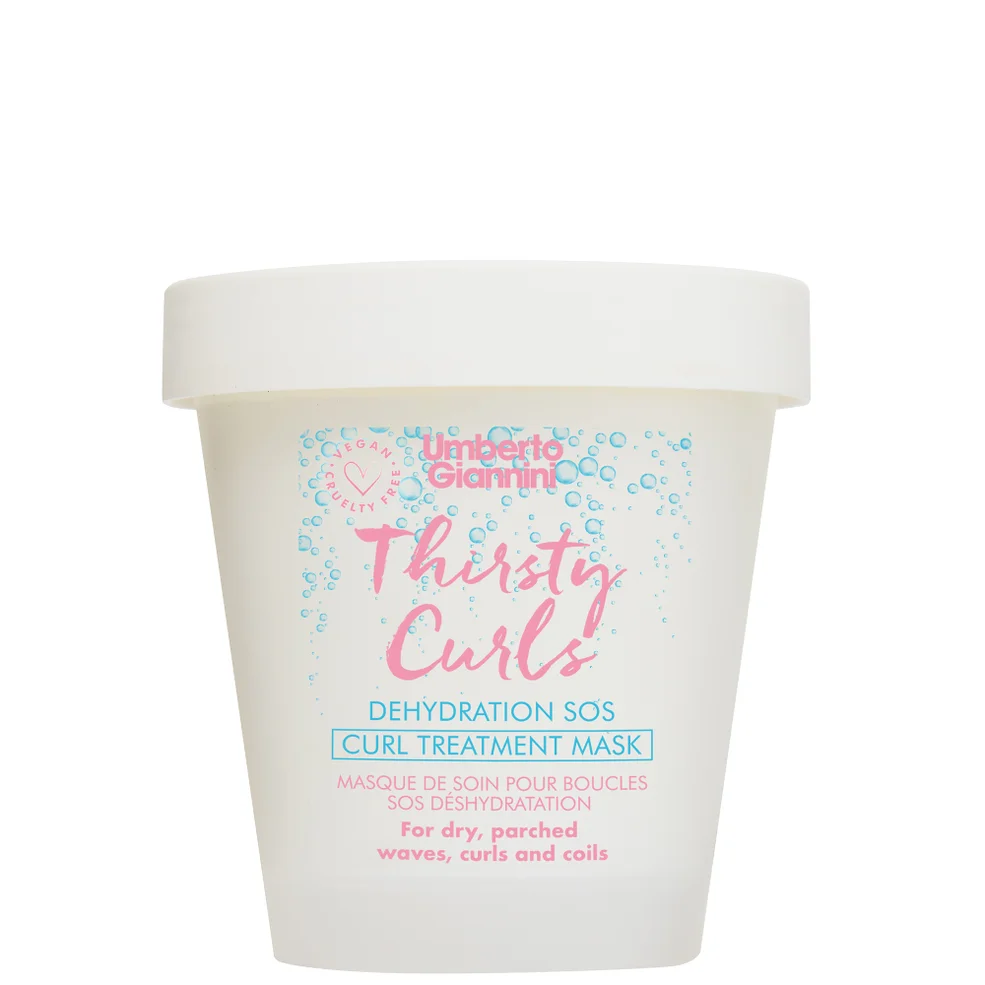 Umberto Giannini Thirsty Curls Dehydration SOS Behandelingsmasker voor Krullend Haar 200g Afbeelding 1