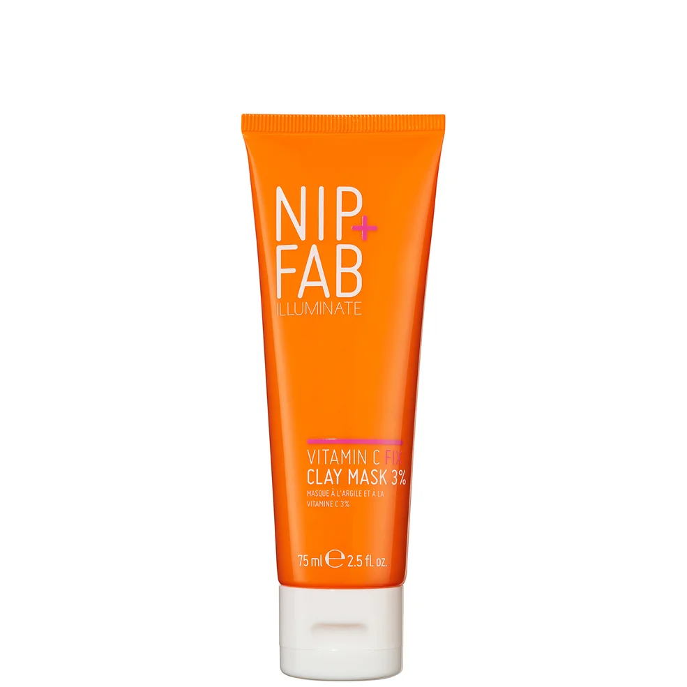NIP+FAB Vitamin C Fix Clay Mask 3% 75ml Afbeelding 1