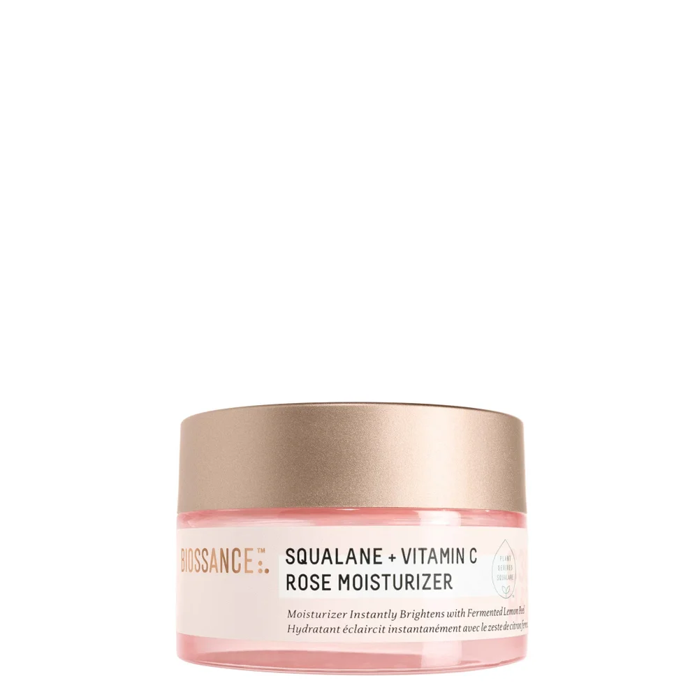 Biossance Squalane and Vitamin C Rose Moisturiser 50ml Afbeelding 1