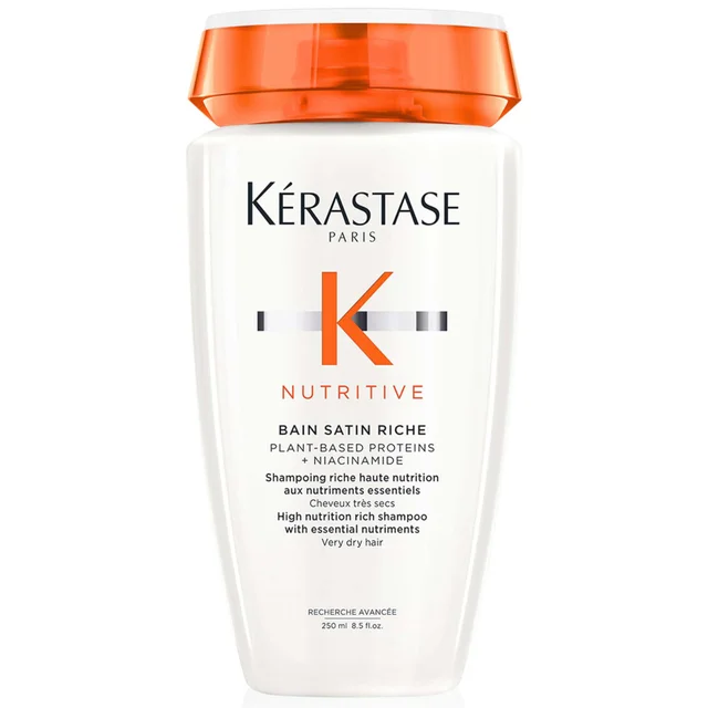 Kérastase Nutritive Bain Satin Riche High Nutrition Rijke Shampoo voor Zeer Droog Haar 250 ml