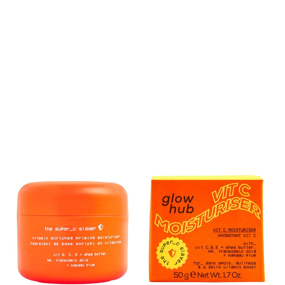 Glow Hub The Super C Slayer Vitamin Enriched Priming Moisturiser 50g Afbeelding 1