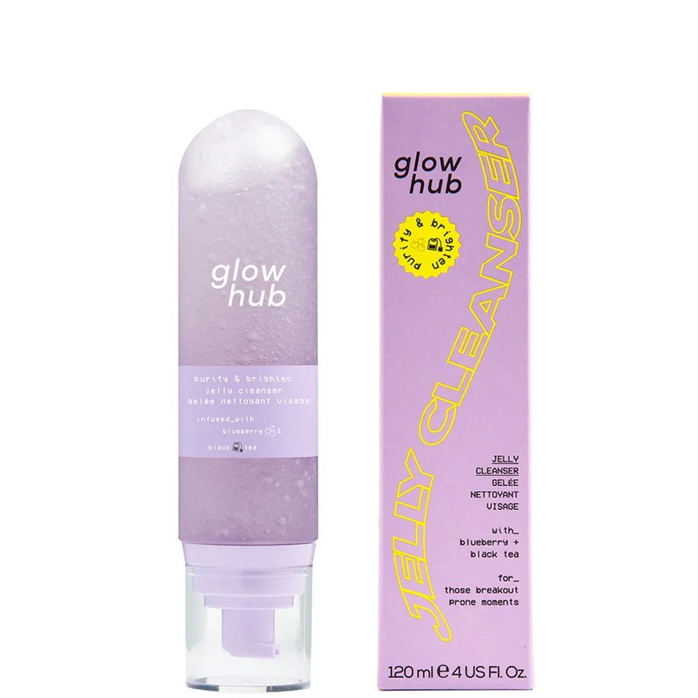 Glow Hub Purify & Brighten Jelly Cleanser 120ml Afbeelding 1