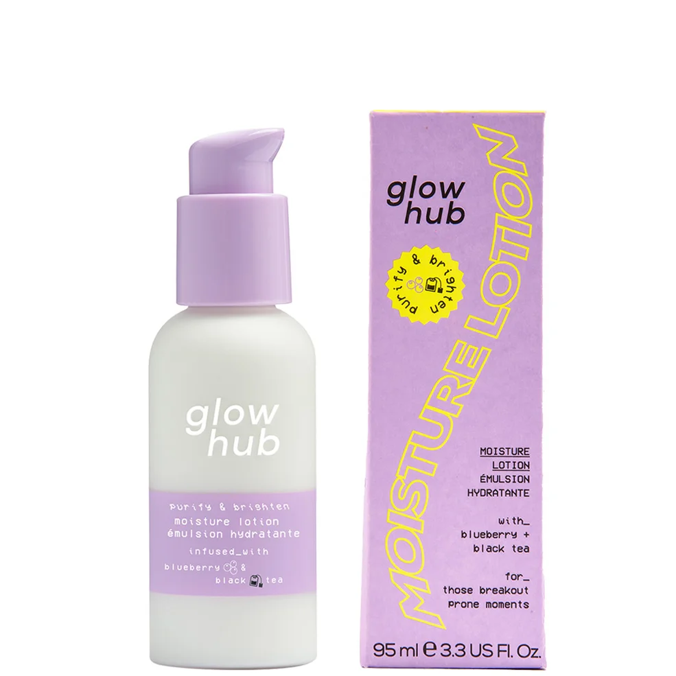 Glow Hub Purify & Brighten Moisture Lotion 95ml Afbeelding 1