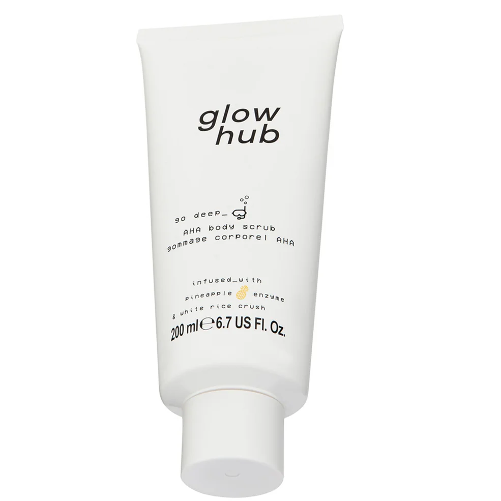 Glow Hub Go Deep AHA Body Scrub 200ml Afbeelding 1