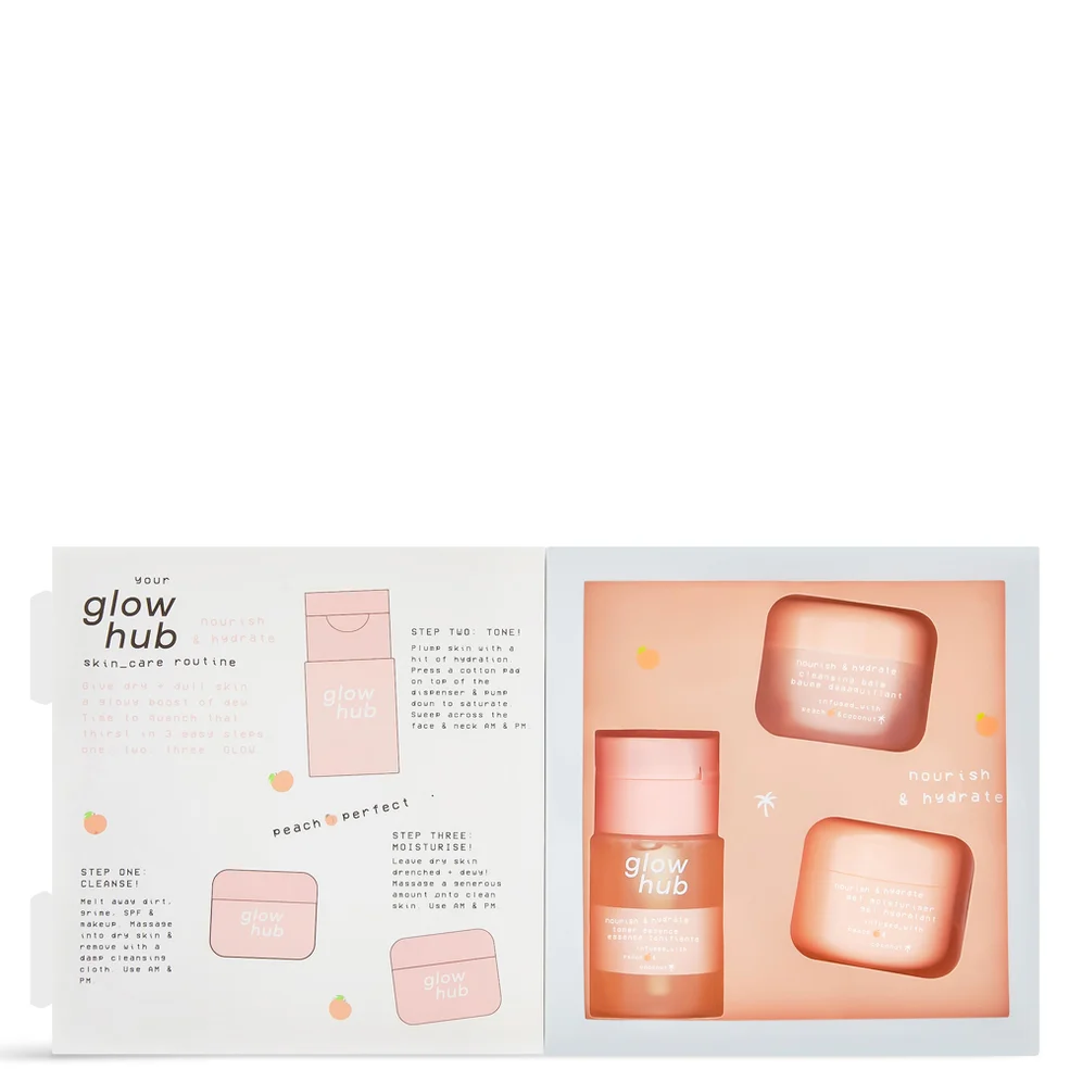 Glow Hub Nourish and Hydrate Discovery Set Afbeelding 1