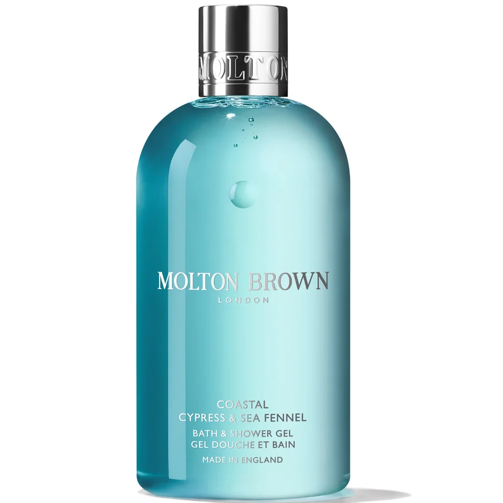 Molton Brown Coastal Cypress and Sea Fennel Bath and Shower Gel 300ml Afbeelding 1