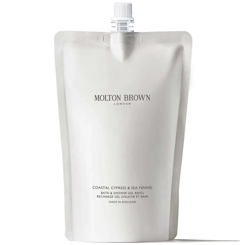 Molton Brown Coastal Cypress and Sea Fennel Bath and Shower Gel Refill 400ml Afbeelding 1