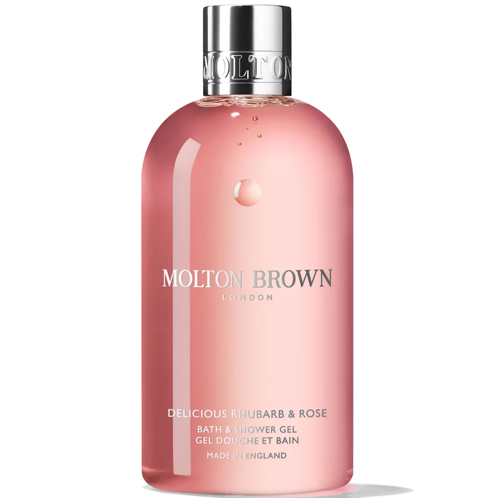 Molton Brown Delicious Rhubarb and Rose Bath and Shower Gel 300ml Afbeelding 1