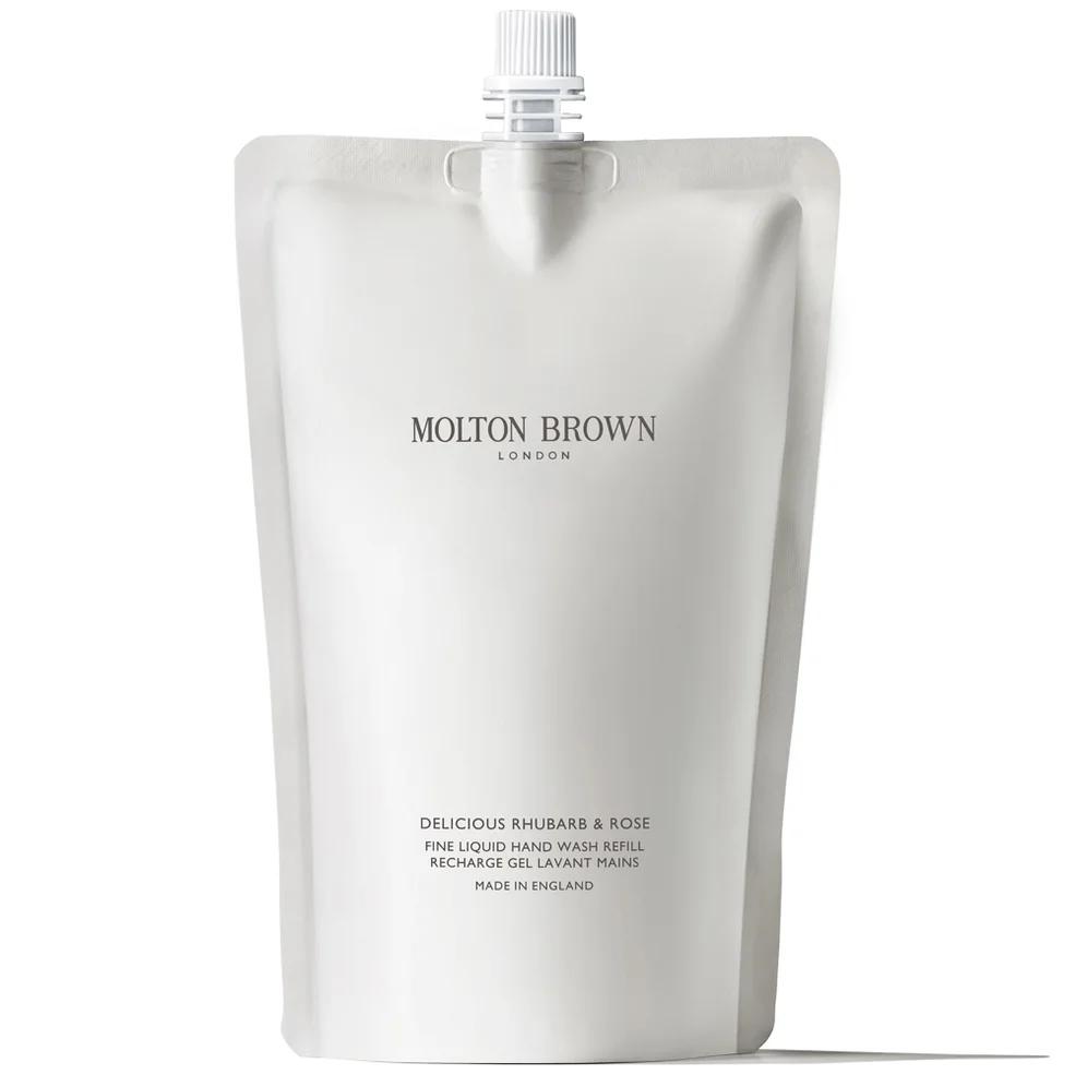 Molton Brown Delicious Rhubarb and Rose Fine Liquid Hand Wash Refill 400ml Afbeelding 1