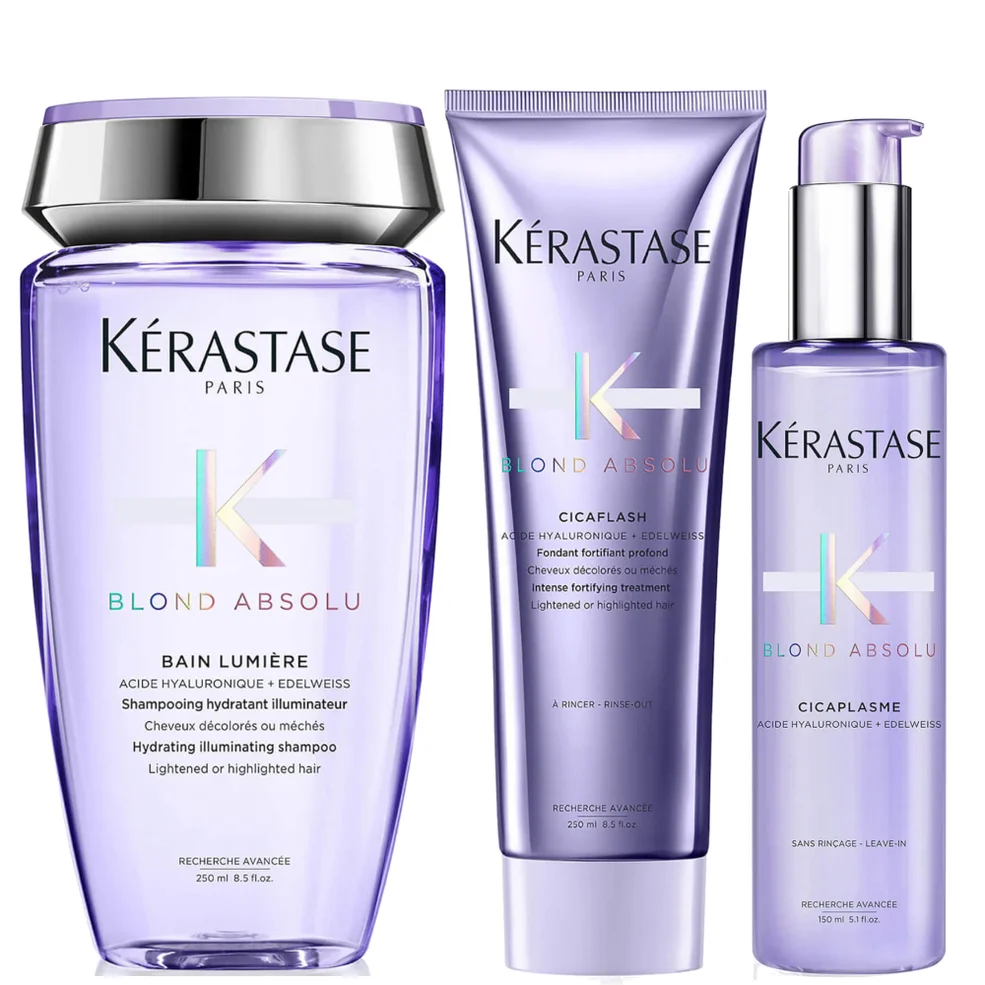 Kérastase Blond Absolu Shampoo, Conditioner and Treatment Hair Routine for Lightened or Highlighted Hair Afbeelding 1