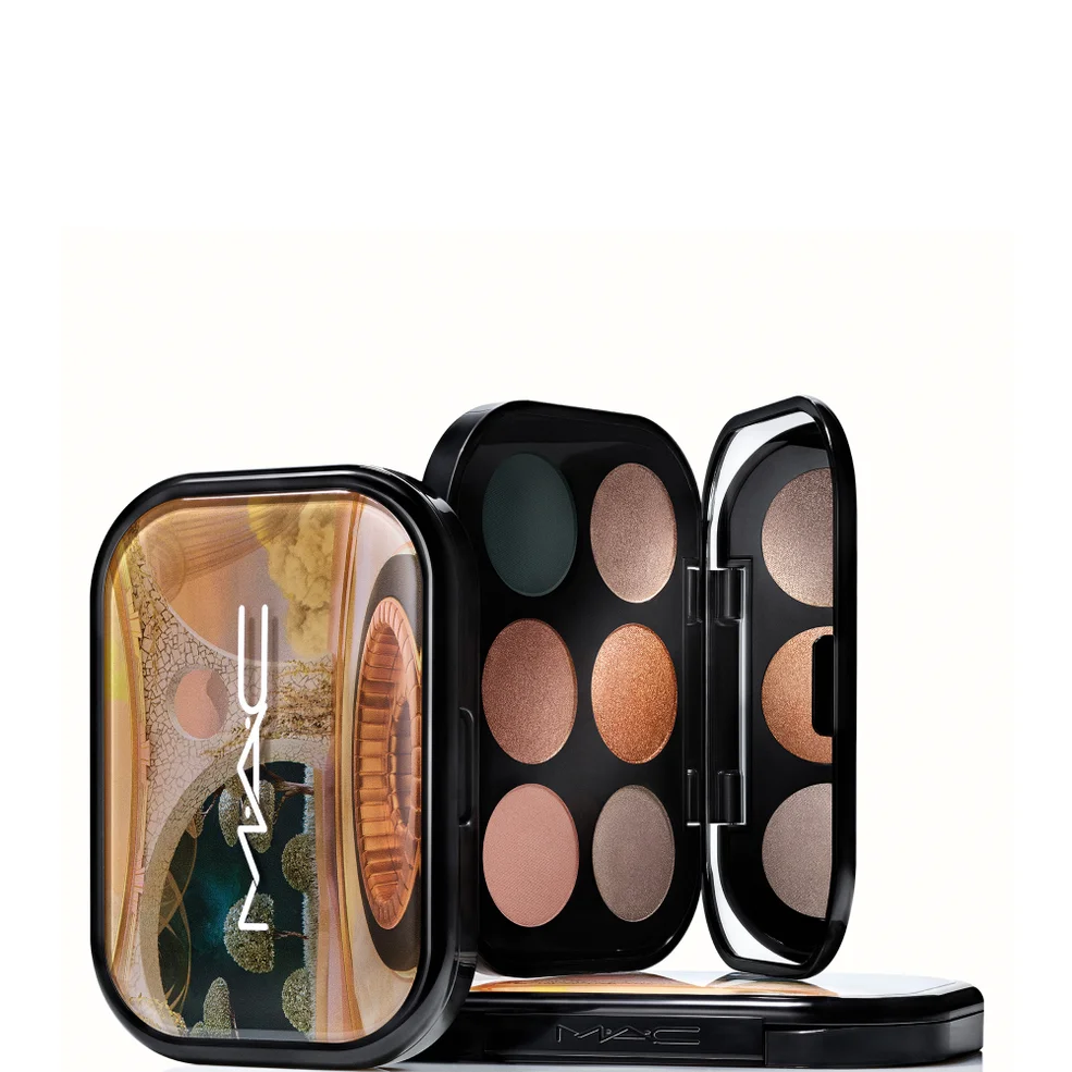 MAC - MAC Eye Shadow Palette X6 Bronze Influence 0.2Oz/6.25G - 6.25g Afbeelding 1