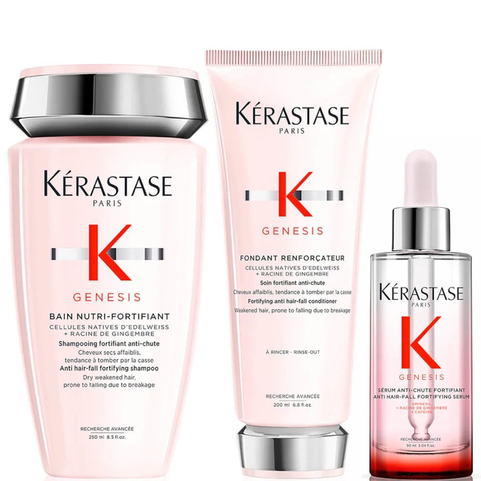 Kérastase Genesis Shampoo, Conditioner and Serum Hair Trio Routine Afbeelding 1