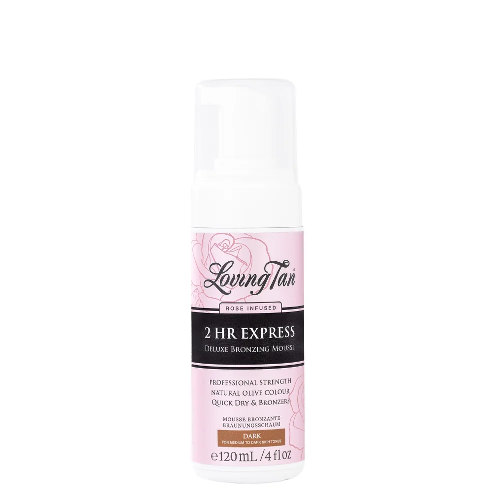 Loving Tan Rose 2HR Express Mousse 120ml- Dark Afbeelding 1