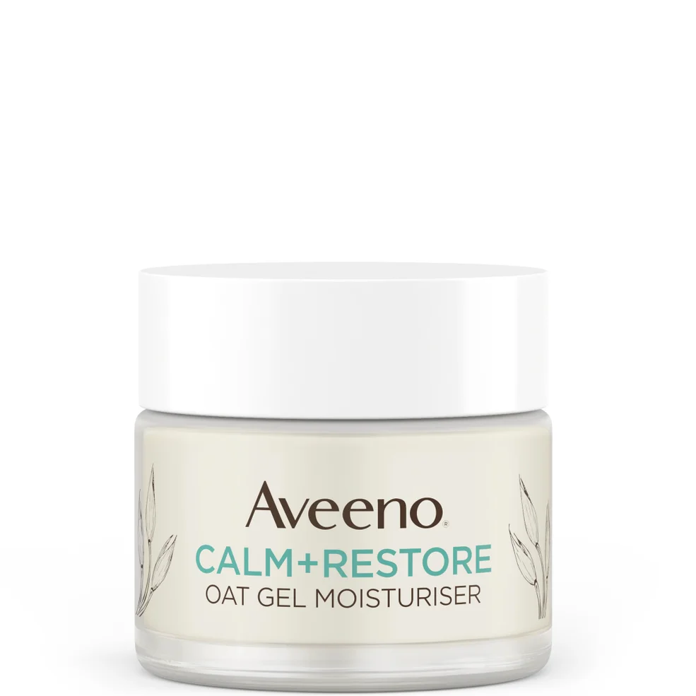Aveeno Face Calm and Restore Oat Gel Moisturiser 50ml Afbeelding 1