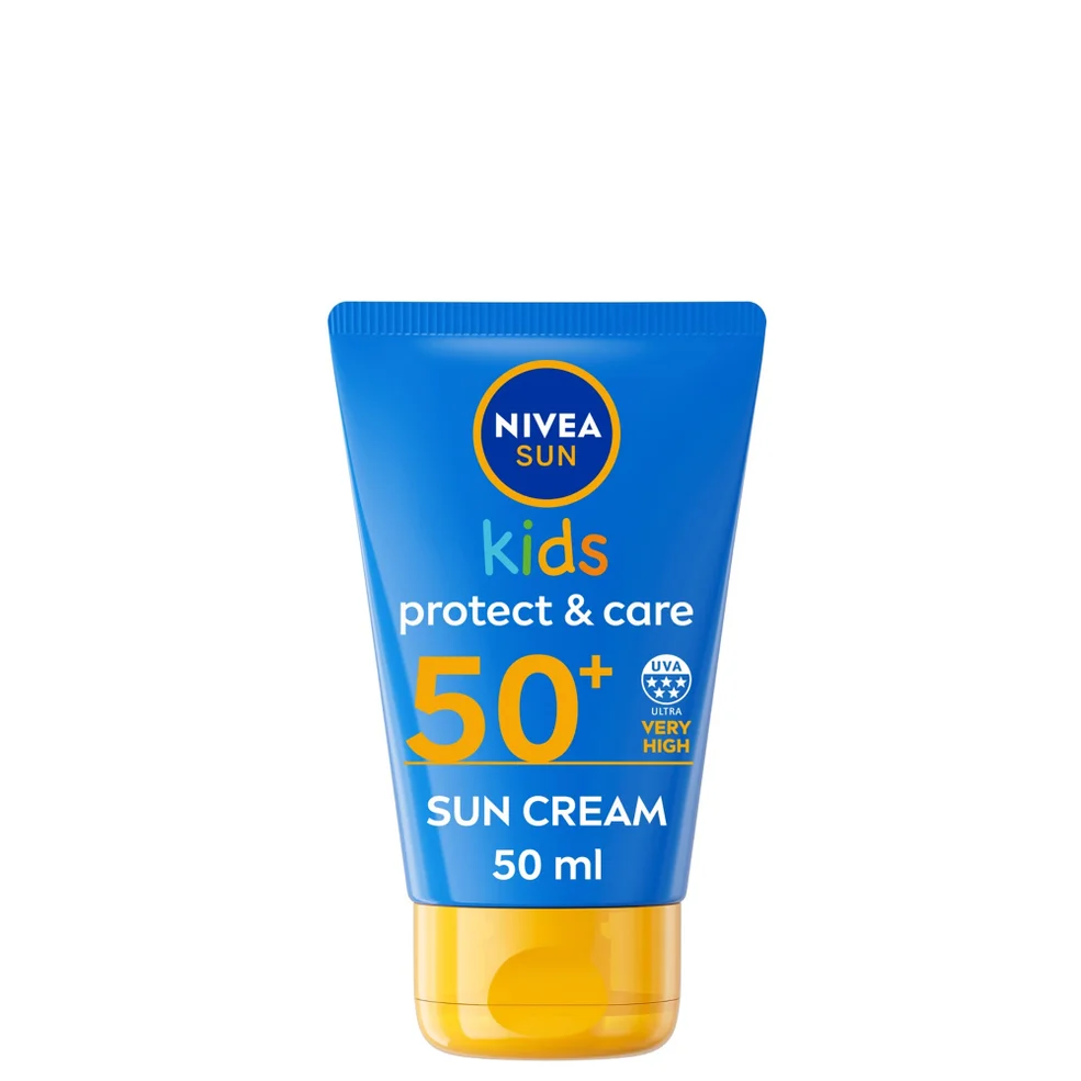 NIVEA SUN Kids' Protect and Care Sun Cream SPF50 50ml Afbeelding 1
