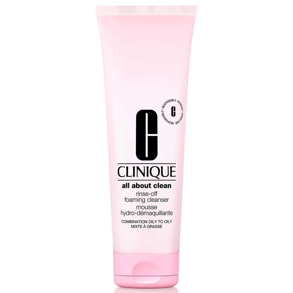 Clinique Cleansers & Makeup Removers All About Clean Rinse-Off Foaming Cleanser 250ml Afbeelding 1
