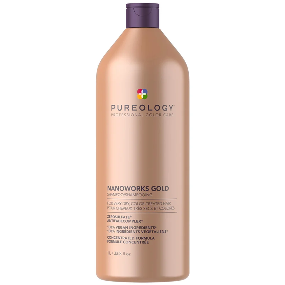 Pureology Nanoworks Gold Shampoo 1000 ml Afbeelding 1