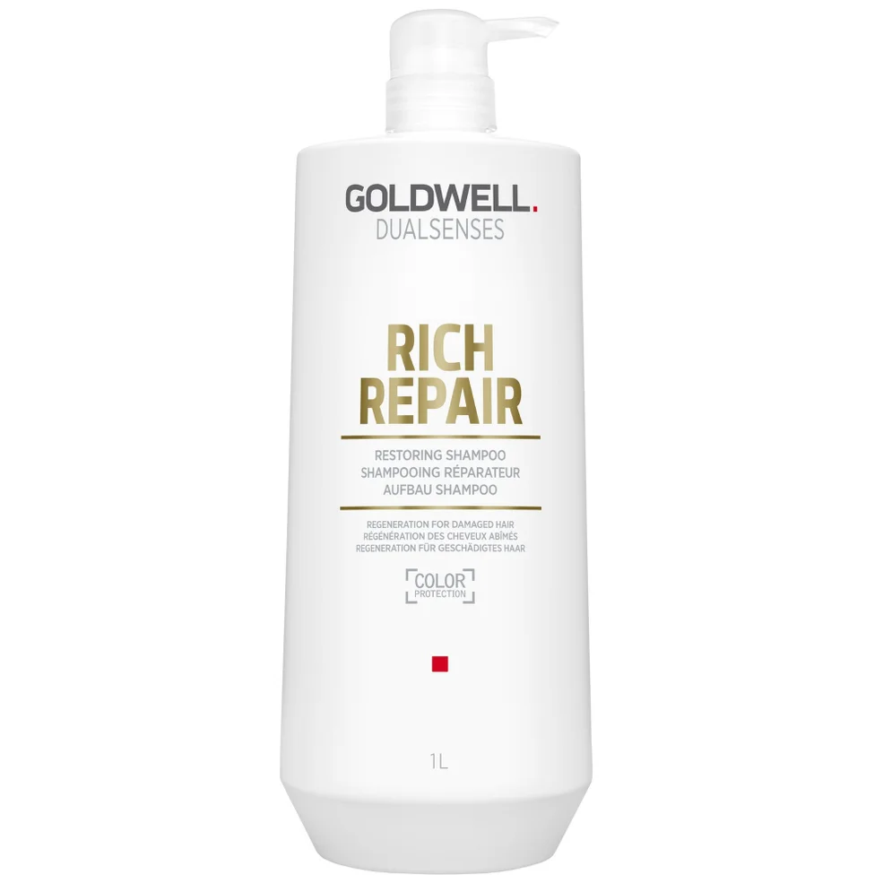Goldwell Dualsenses Rich Repair Restoring Shampoo 1000ml Afbeelding 1