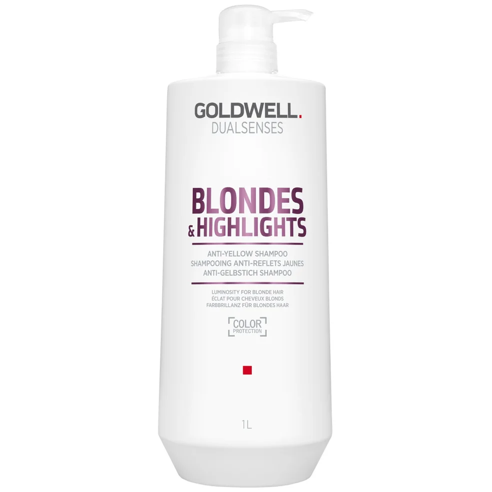 Goldwell Dualsenses Blonde & Highlights Anti-Yellow Shampoo 1000ml Afbeelding 1