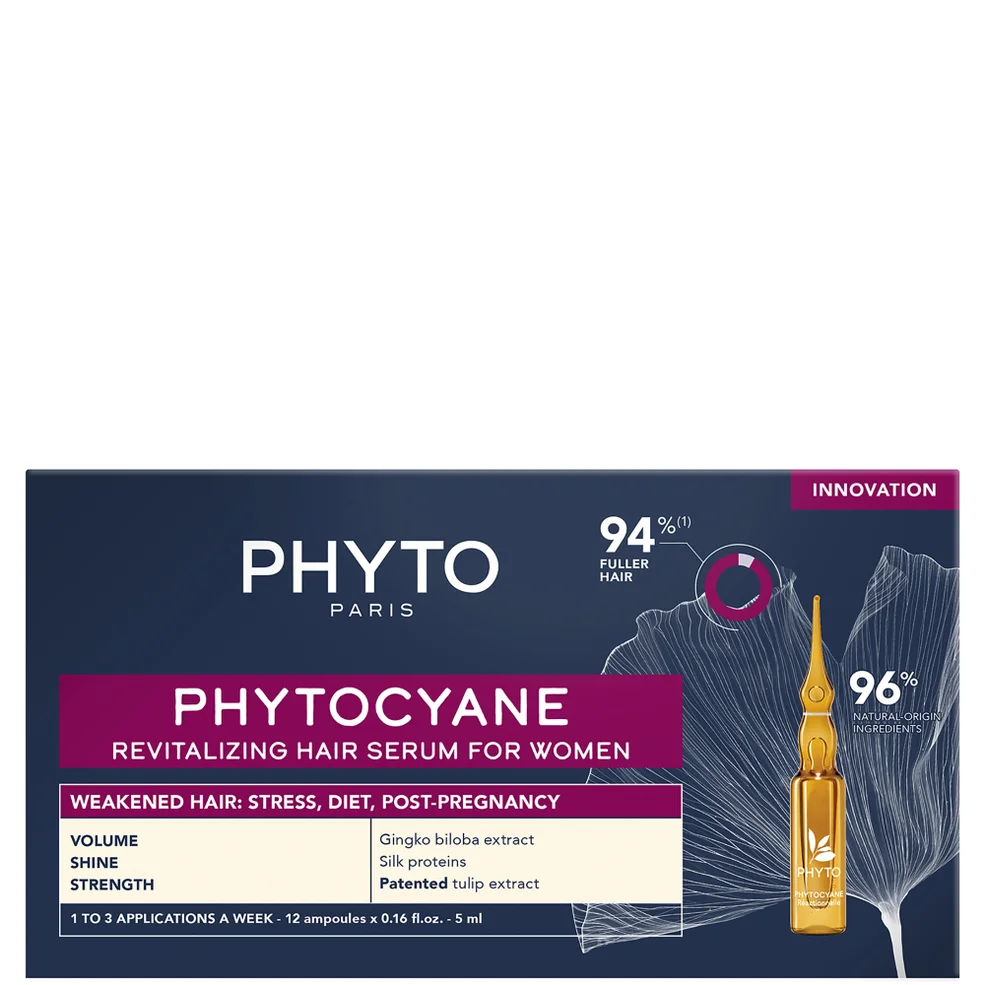 PHYTO PHYTOCYANE For Women With Thinning Hair 12 Applications Afbeelding 1