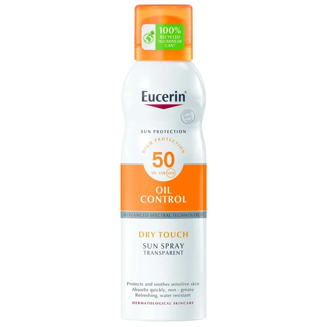 Eucerin Sensitive Protect Transparente Droge Zonnebrandspray SPF50 200 ml