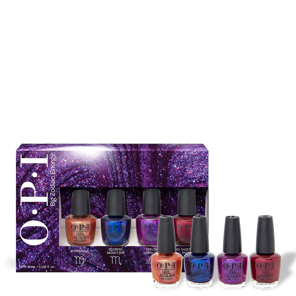 OPI Nail Polish Big Zodiac Energy - Fall Mini 4-Pack 15ml x 4 Afbeelding 1