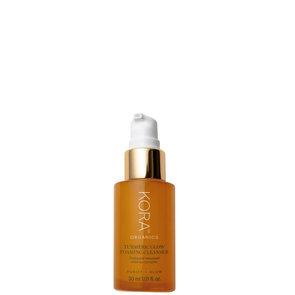 Kora Organics Turmeric Glow Foaming Cleanser 30ml Afbeelding 1