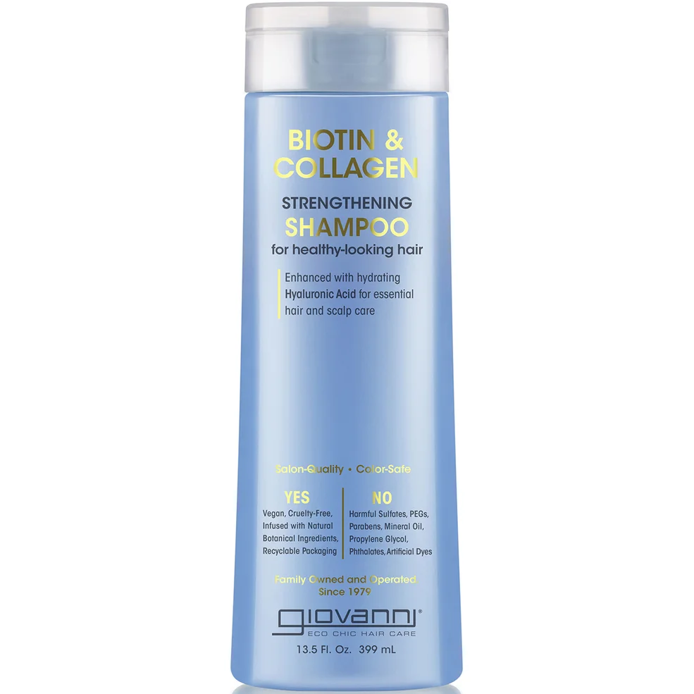 Giovanni Biotin & Collagen Strengthening Shampoo 399ml Afbeelding 1