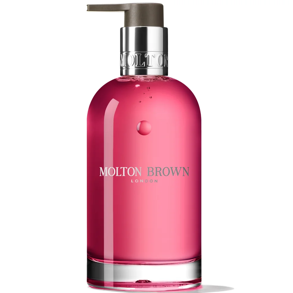 Molton Brown Fiery Pink Pepper Fine Liquid Hand Wash Glass Bottle 200ml Afbeelding 1
