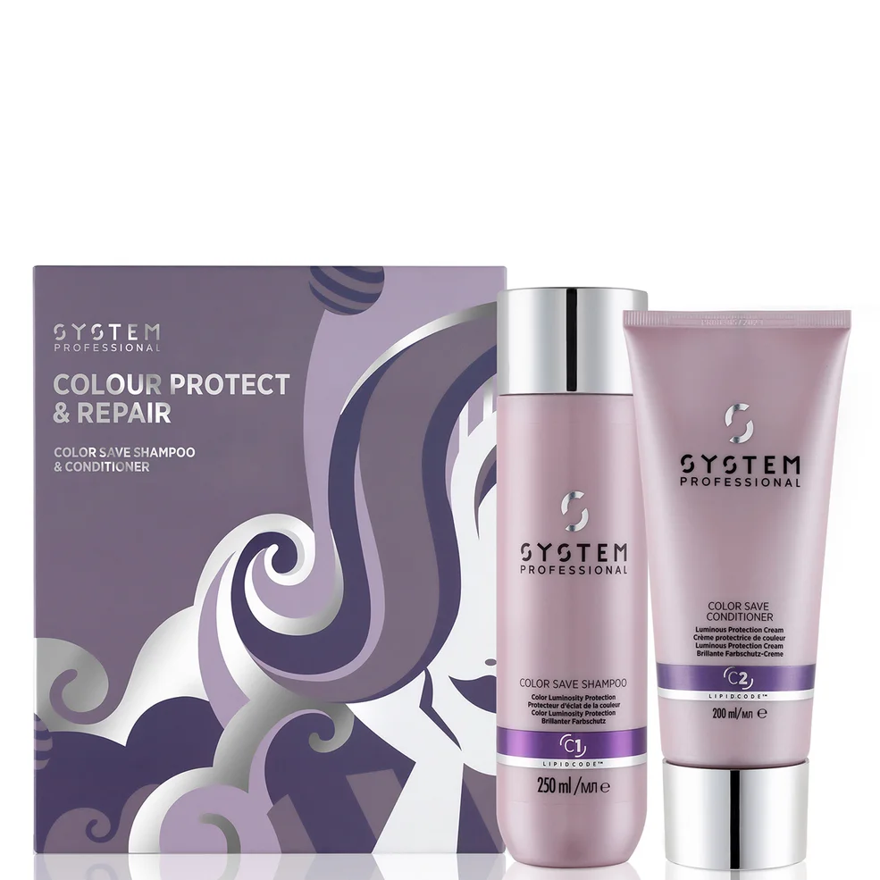 System Professional Color Save Colour Protect and Repair Hair Gift Set Afbeelding 1