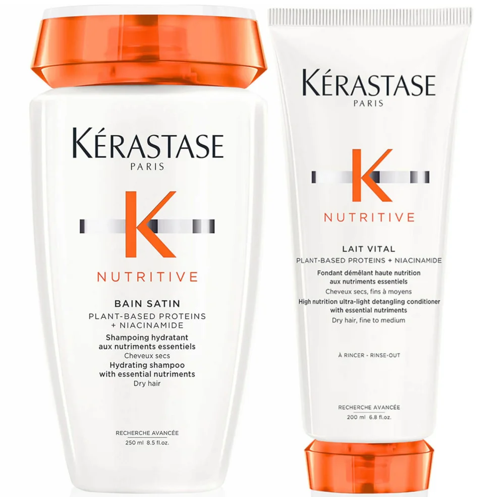 Kérastase Nutritive Nourish and Hydrate Shampoo and Conditioner Duo for Fine-Medium Dry Hair Afbeelding 1