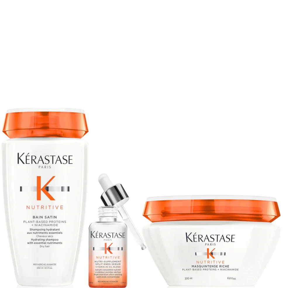 Kérastase Nutritive Root To Tip Hydrating Heroes Nourish and Smooth Bundle for Medium-Thick Very Dry Hair Afbeelding 1