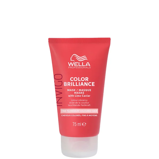Wella Professionals Care Invigo Color Brilliance Vibrant Kleurmasker voor Fijn/Gemiddeld Haar 75ml