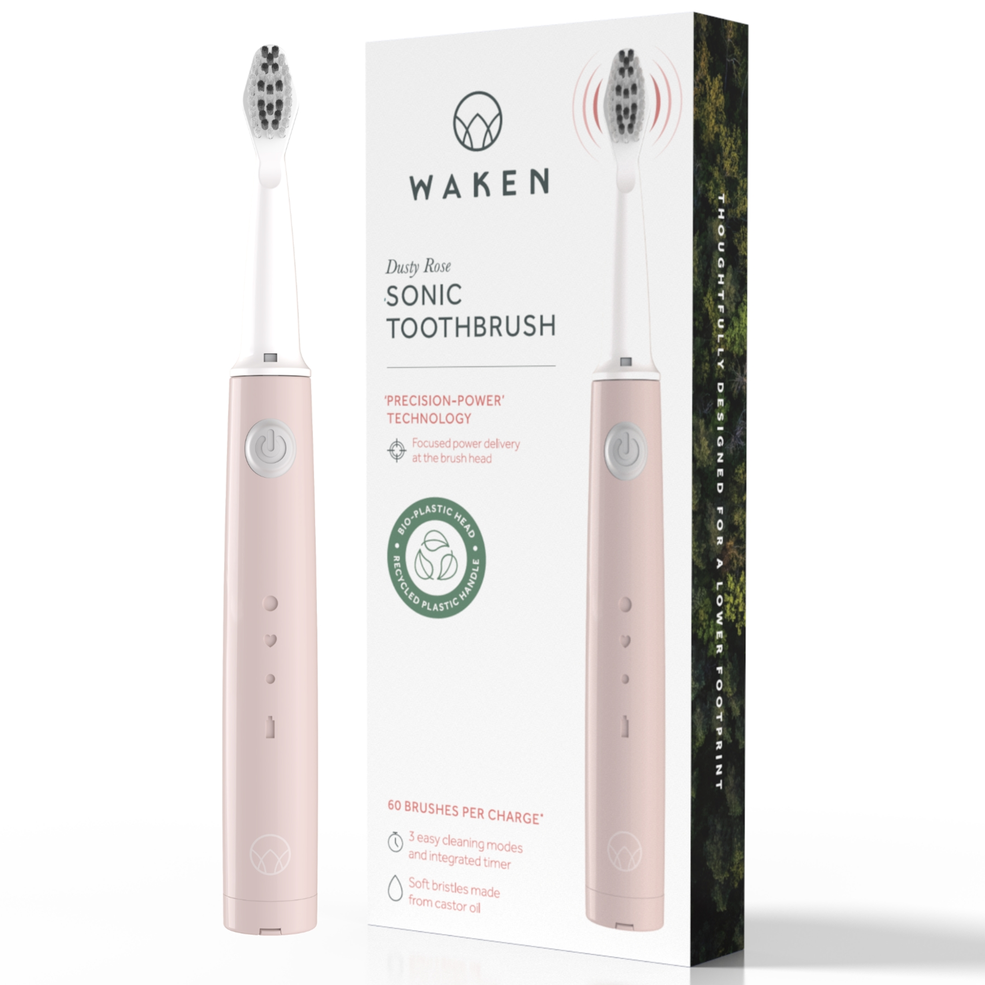 Waken Mouthcare Sonic Toothbrush Handle - Dusty Rose Afbeelding 1