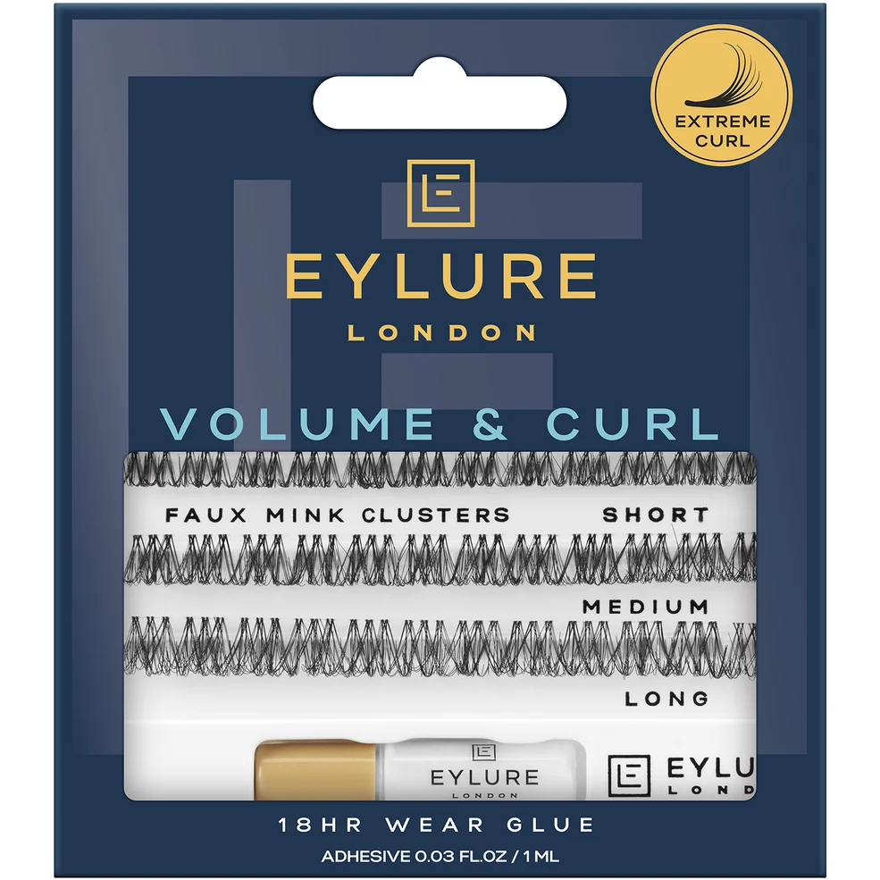 Eylure Extreme False Lash Curl Clusters Afbeelding 1