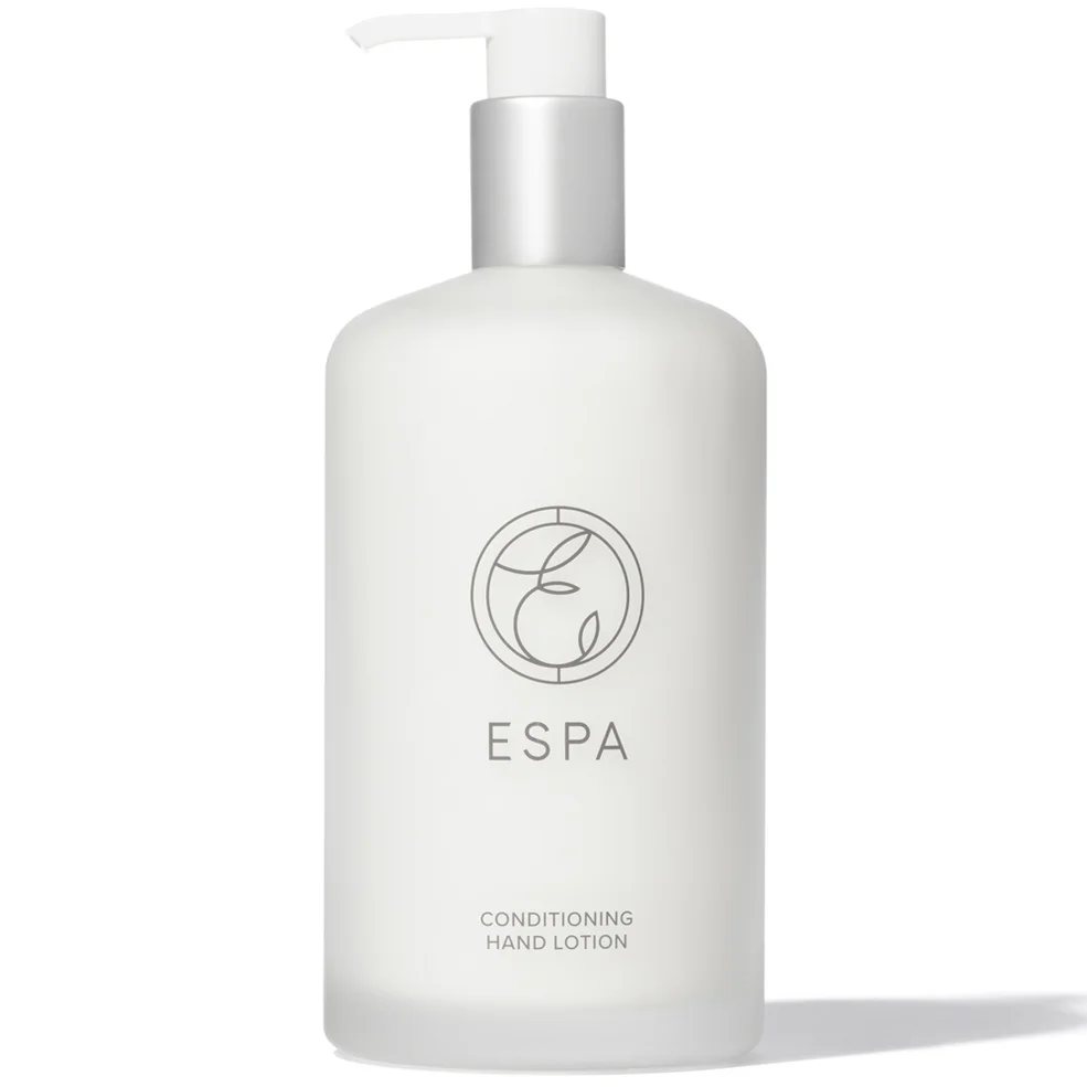 ESPA Bergamot and Jasmine Hand Lotion Glass Bottle 400ml Refillable Afbeelding 1