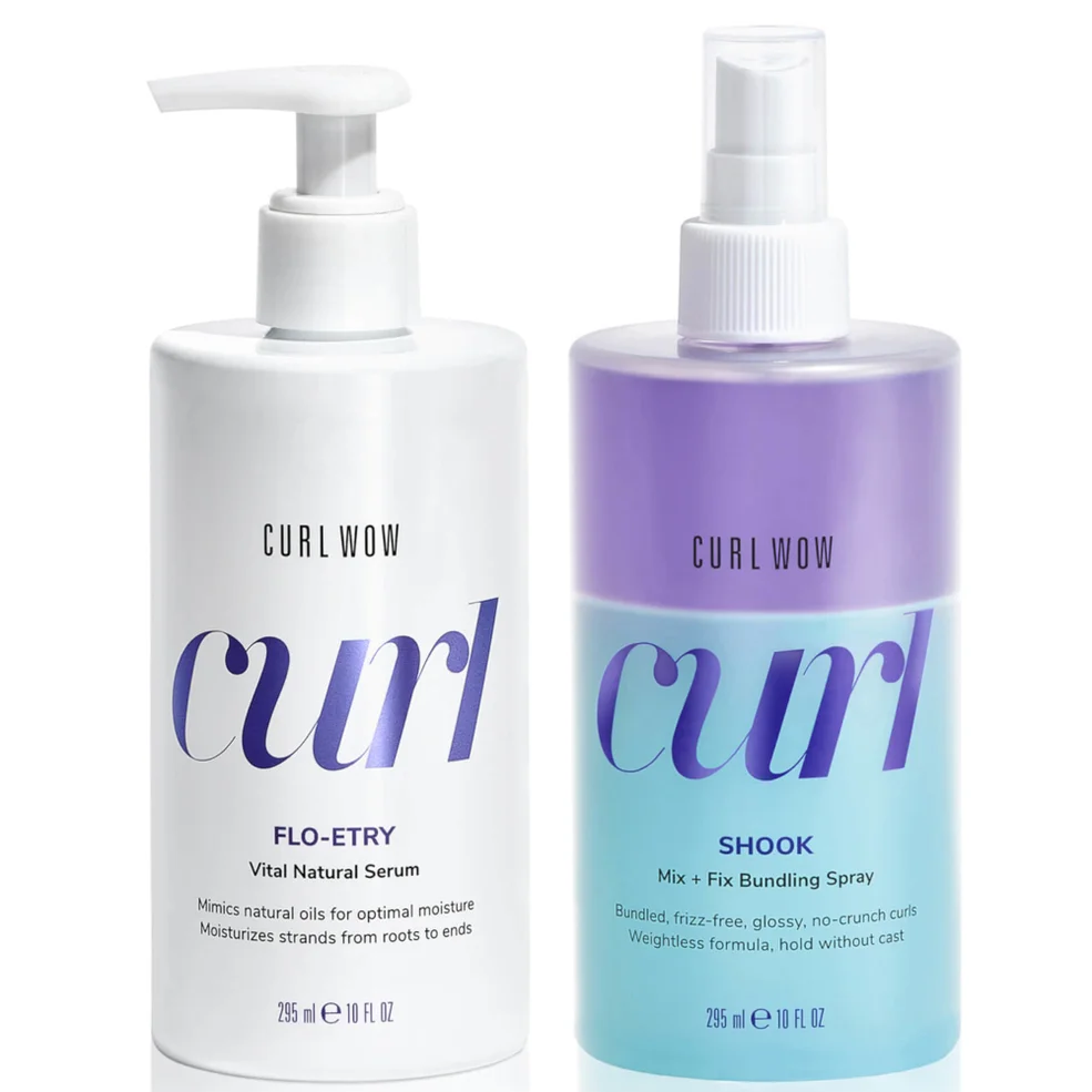 Color Wow Curl Wow Anti-Frizz Curl Styling 295ml Duo Afbeelding 1