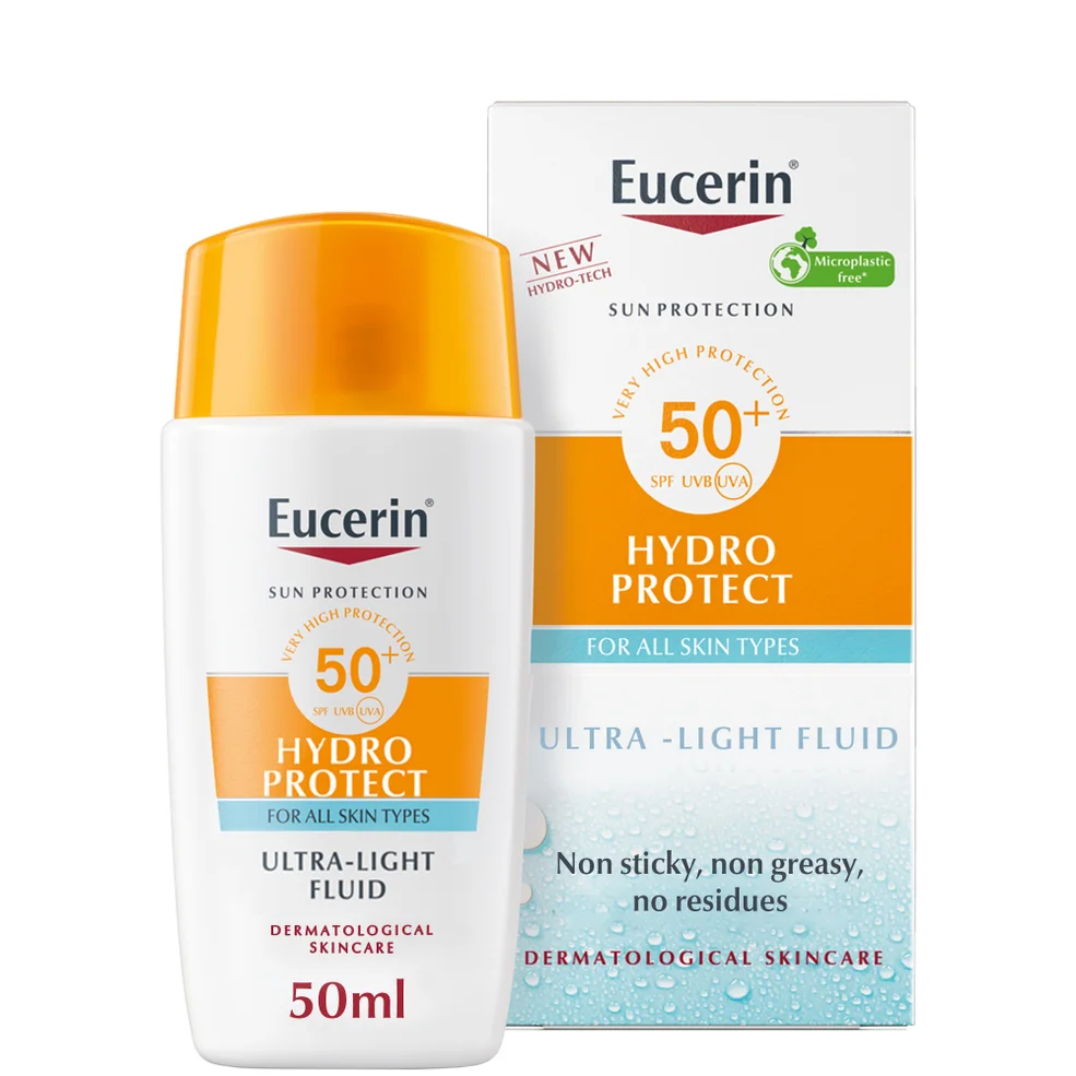 Eucerin Travel Size Sun Hydro Protect Face Fluid SPF 50 50ml Afbeelding 1