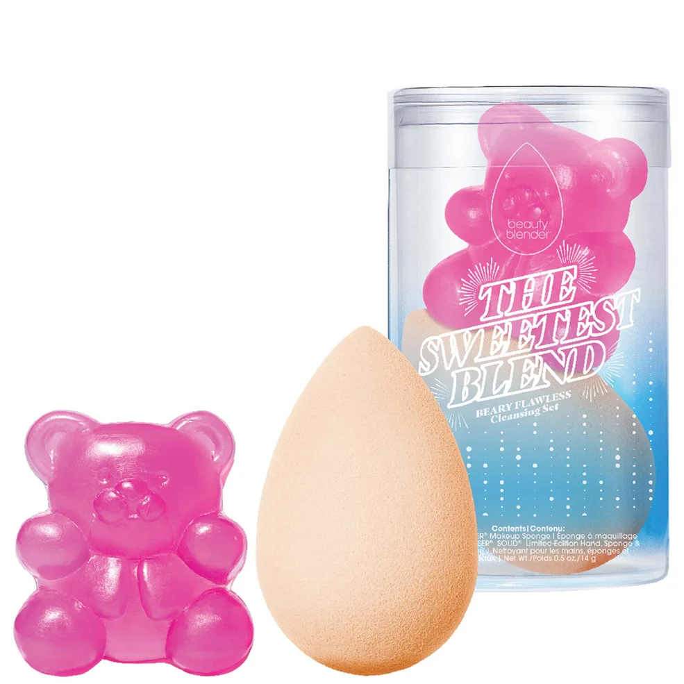 beautyblender The Sweetest Blend Beary Flawless Blend- en Reinigingsset Afbeelding 1