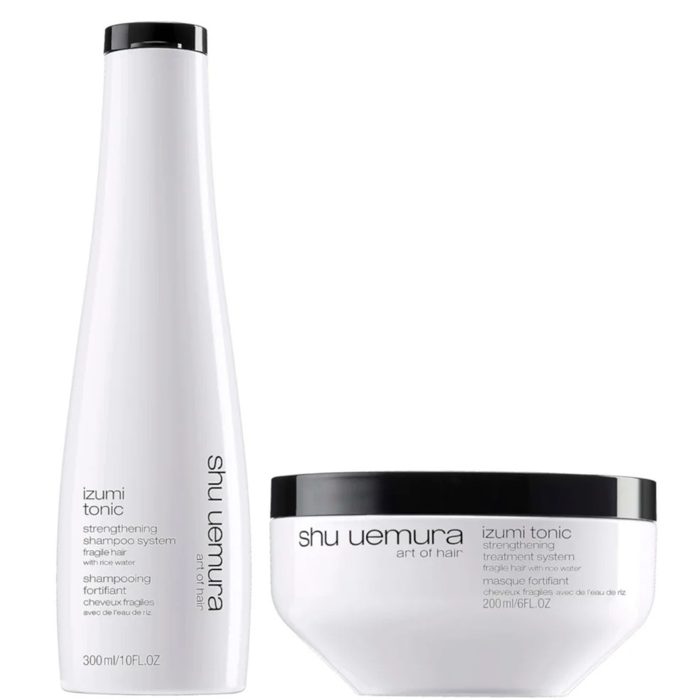 Shu Uemura Art of Hair Izumi Tonic Rice Water Shampoo and Hair Mask Routine Afbeelding 1