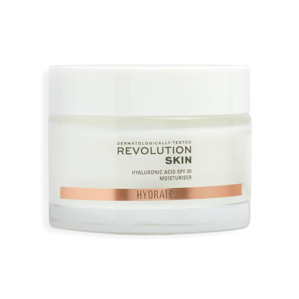 Revolution Skin Hyaluronic Acid SPF 30 Moisturiser 50ml Afbeelding 1