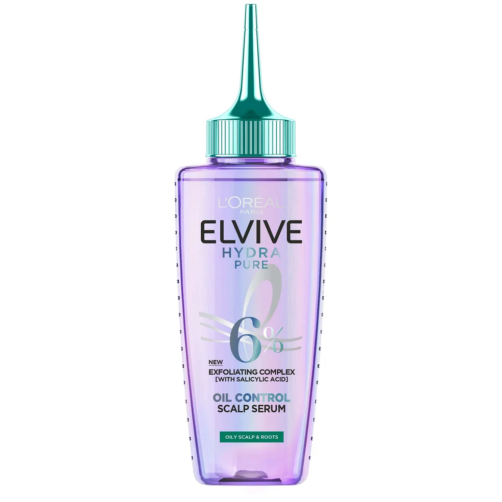 L'Oréal Paris Elvive Hydra Pure Exfoliërend Pre-Shampoo Serum met Salicylzuur voor Vettige Hoofdhuid en Haarwortels 102 ml Afbeelding 1