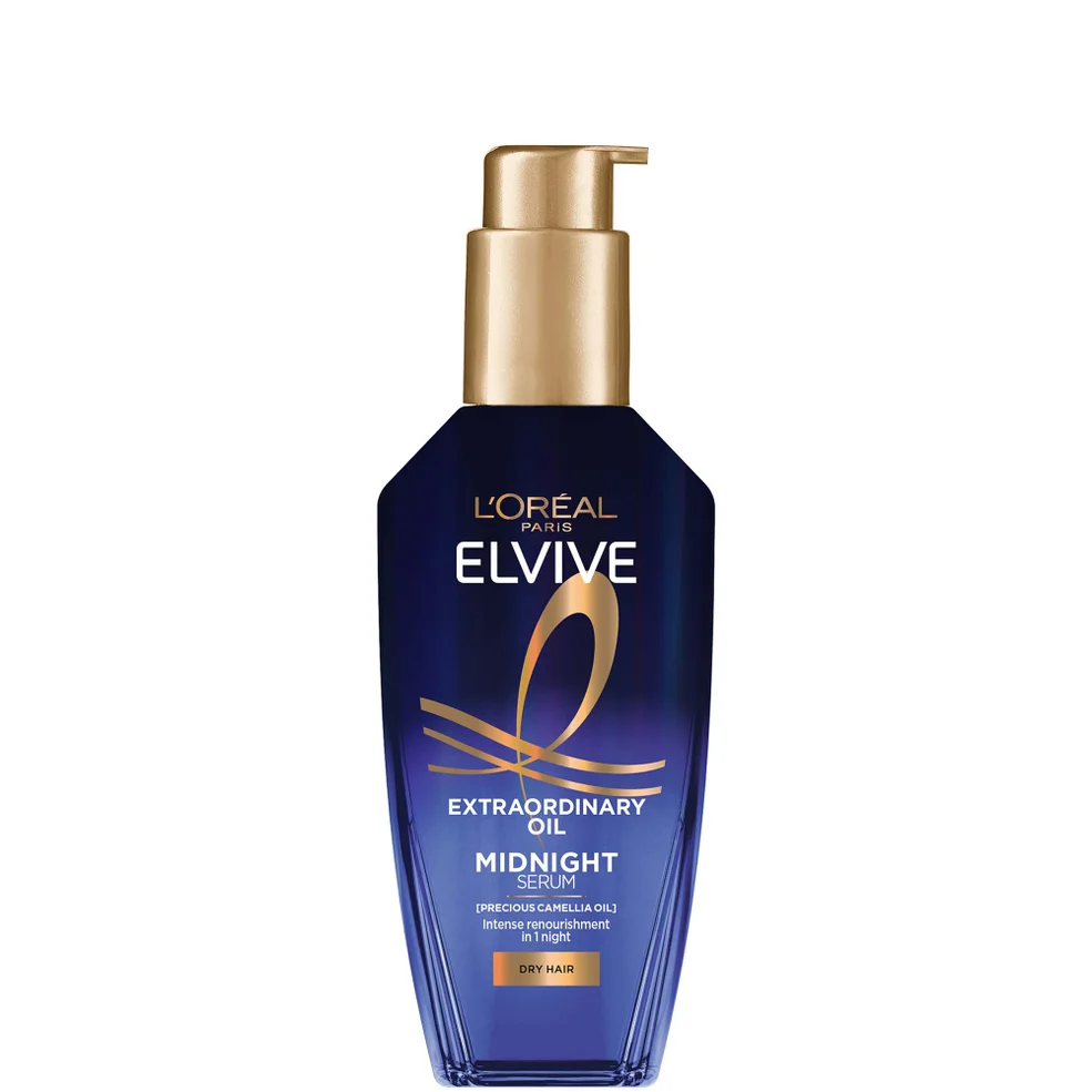 L'Oréal Paris Elvive Extraordinary Oil Midnight Voedend Haarbehandelingsserum voor Droog Haar 100 ml Afbeelding 1