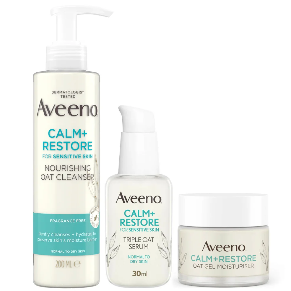 Aveeno Face Calm and Restore Morning Nourish Routine Afbeelding 1